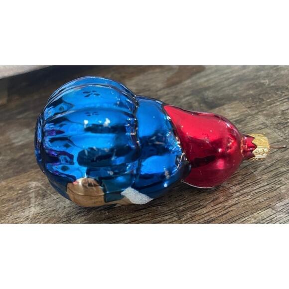 Vintage Enesco Calik’s Artsitry Polish glass ornaments set of 4 Christmas - Picture 11 of 12